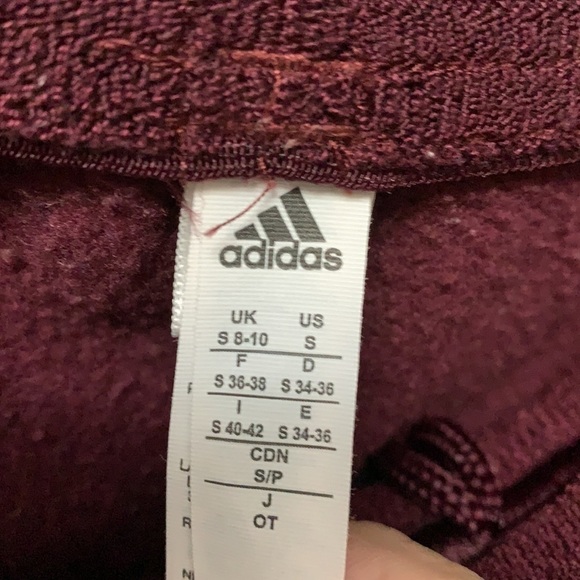 ADIDAS | maroon sweatpants - Picture 4 of 5